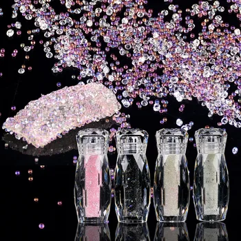 1 bottle Shining Crystal Mixed Zircon Caviar Mini Beads 3D Nail Glitter Decorations Tiny Glass Diamond Stone 
1 bottle Shining Crystal Mixed Zircon Caviar Mini Beads 3D Nail Glitter Decorations Tiny Glass Diamond Stone