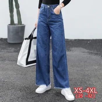 Women Wide Leg Loose Denim Blue Jeans Pant 2020 Female Long Trousers High Waist Chic Female Pants Mom Jeans Korean Style Stretch
Women Wide Leg Loose Denim Blue Jeans Pant 2020 Female Long Trousers High Waist Chic Female Pants Mom Jeans Korean Style Stretch