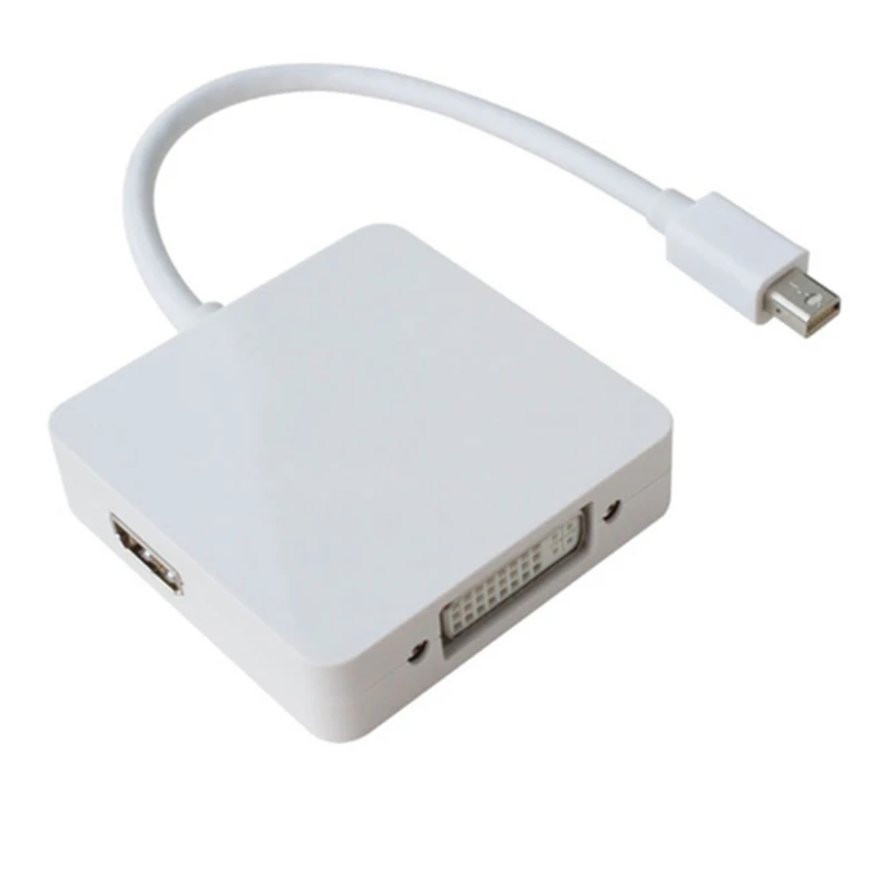 Mini Dp Three-In-One Mini Displayport To Dp Hdmi Dvit For Apple Computer Adapter
Mini Dp Three-In-One Mini Displayport To Dp Hdmi Dvit For Apple Computer Adapter
