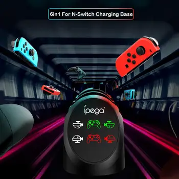 iPega PG-9187 6 in 1 Charging Dock Stand Base Fit for Nintend Switch Pro Support Dropshipping
iPega PG-9187 6 in 1 Charging Dock Stand Base Fit for Nintend Switch Pro Support Dropshipping