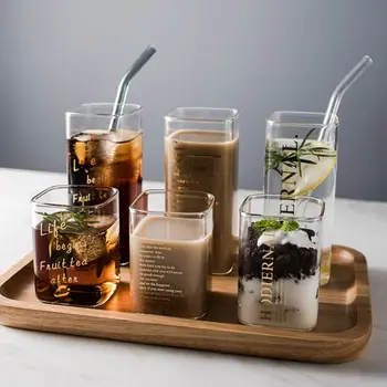 Heat Resistant Square Glass Household High Borosilicate Water Cup Large Breakfast Juice Milk Cup Coffee Cup
Heat Resistant Square Glass Household High Borosilicate Water Cup Large Breakfast Juice Milk Cup Coffee Cup