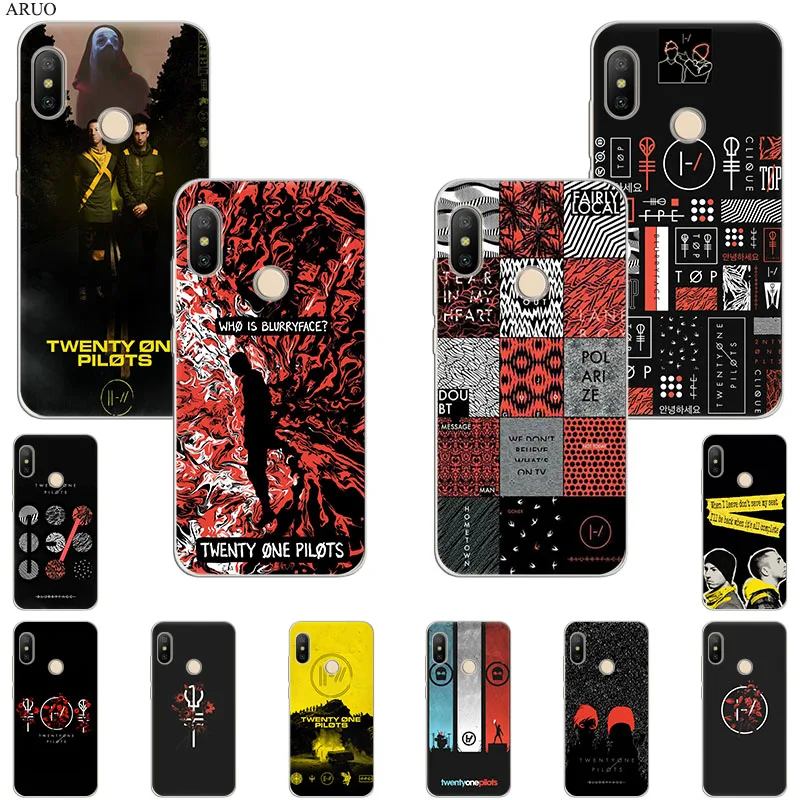 Чехол для телефона Redmi 8 6 9 7a 10x Note8T Twenty One Pilots 21 мягкие чехлы Xiaomi CC9e Note10 Pro F1 A3 X2 Lite