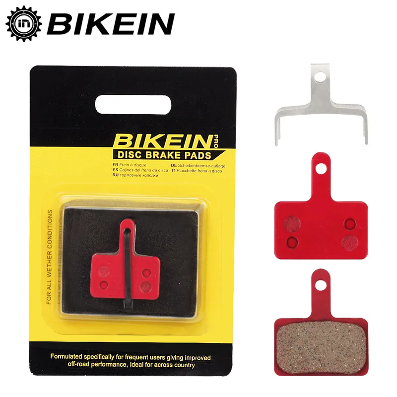 Дисковые Тормозные колодки BIKEIN для велосипедов 4 пары Shimano M375 M395 M416 M445 M446 M485 M495 M515
