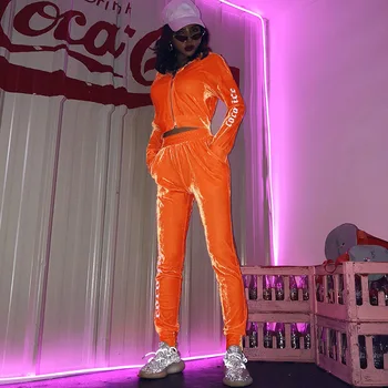 2020 Autumn Winter Women New Cardigan zipper Hoodies and Pants Set Female Solid Color Cotton Sport Clothing Set
2020 Autumn Winter Women New Cardigan zipper Hoodies and Pants Set Female Solid Color Cotton Sport Clothing Set