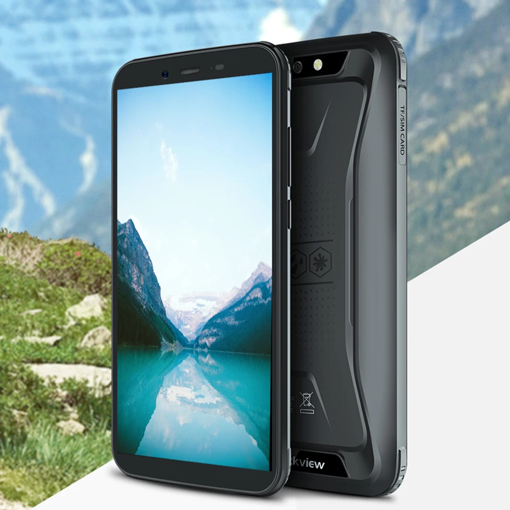 Blackview BV5500 IP68 водонепроницаемый прочный смартфон 2 ГБ + 16 Гб 5 &quot18:9 экран 4400 мАч Android