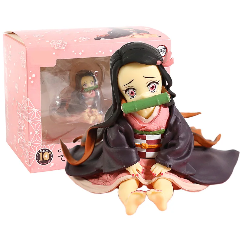Истребитель демонов Kimetsu no Yaiba Kamado Nezuko ПВХ фигурка Коллекционная модель