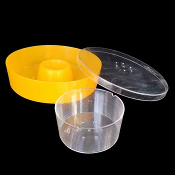 Bee Feeding Tool Plastic Rapid Bee Water Feeder Round Hive Top Beekeeping Supplies 1 L 
Bee Feeding Tool Plastic Rapid Bee Water Feeder Round Hive Top Beekeeping Supplies 1 L