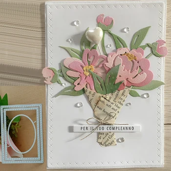 Cutting metal die rectangular photo frame decoration for scrapbook punching card cutting DIY trimming recording process
Cutting metal die rectangular photo frame decoration for scrapbook punching card cutting DIY trimming recording process