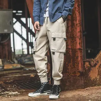 2020 Spring Cargo Pants Men Cotton Comfortable Joggers Trousers Green Khaki Black Pockets Ankle Banded Man Casual Pants w144
2020 Spring Cargo Pants Men Cotton Comfortable Joggers Trousers Green Khaki Black Pockets Ankle Banded Man Casual Pants w144