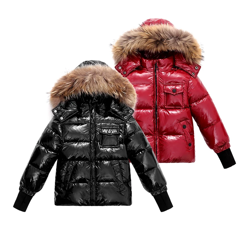 2023 Winter Girls Coats White Duck Down Jackets For 3-10y Children Shinny Snow Clothes With Big Fur Outerwear Waterproof Infants
2023 Winter Girls Coats White Duck Down Jackets For 3-10y Children Shinny Snow Clothes With Big Fur Outerwear Waterproof Infants