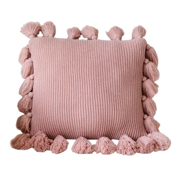 Solid Soft Practical Accessories Home Decoration Cushion Cases Tassel Edge Gifts Bedroom Pillow Cover Square Multicolor For Sofa
Solid Soft Practical Accessories Home Decoration Cushion Cases Tassel Edge Gifts Bedroom Pillow Cover Square Multicolor For Sofa