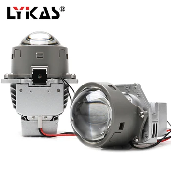 LYKAS 45W Bi-Led Projector Lens Car Headlight Retrofit Kit for H4 H7 9005 9006 Xenon Light Replacement
LYKAS 45W Bi-Led Projector Lens Car Headlight Retrofit Kit for H4 H7 9005 9006 Xenon Light Replacement
