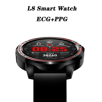 L8 men Smartwatch smart ECG+PPG Heart Rate Blood Pressure oxygen Monitor IP68 Waterproof Bluetooth watch VS L5 L7 L9 Bracelet 
L8 men Smartwatch smart ECG+PPG Heart Rate Blood Pressure oxygen Monitor IP68 Waterproof Bluetooth watch VS L5 L7 L9 Bracelet