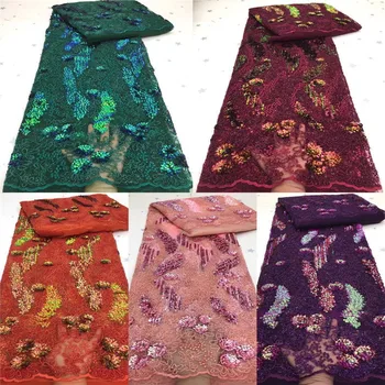 2020 green/gold Nigerian 3d flower Lace Fabrics High Quality African Net Lace Fabric With Sequins French Lace Fabric Sewging
2020 green/gold Nigerian 3d flower Lace Fabrics High Quality African Net Lace Fabric With Sequins French Lace Fabric Sewging