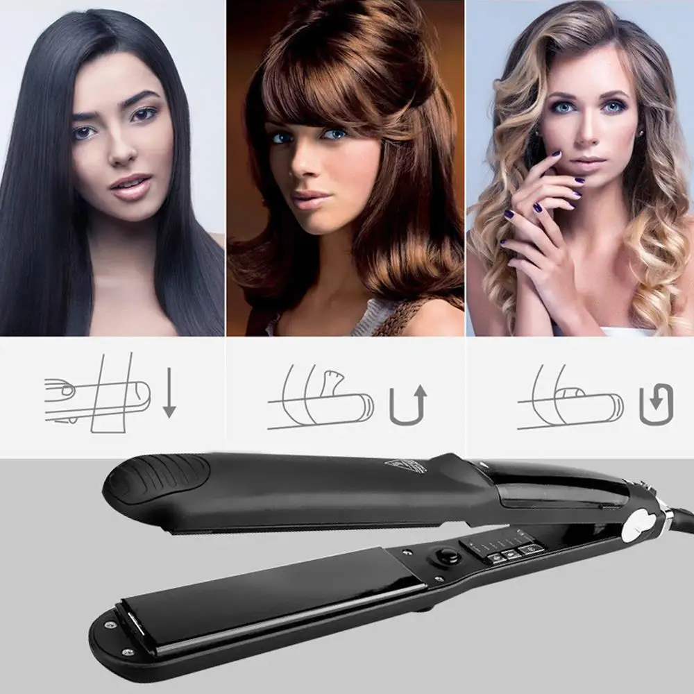 Straightening Irons Hair Curler Steam Hair Straightener Ceramics Major Fashion Beauty Straighten Flat Iron Stylist Salon
Straightening Irons Hair Curler Steam Hair Straightener Ceramics Major Fashion Beauty Straighten Flat Iron Stylist Salon