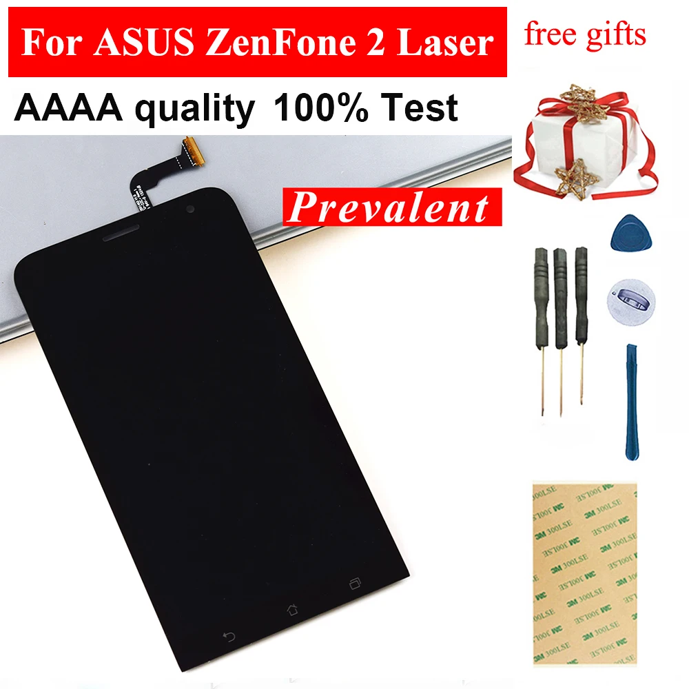 For ASUS ZenFone 2 Laser ZE550KL Z00LD Touch Screen Digitizer Sensor Glass + LCD Display Monitor Screen Panel Module Assembly
For ASUS ZenFone 2 Laser ZE550KL Z00LD Touch Screen Digitizer Sensor Glass + LCD Display Monitor Screen Panel Module Assembly