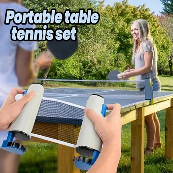 Table Tennis Net Portable Anywhere Games Retractable Table Tennis Ping-Pong Portable Net Kit Replacement Set For Any Table
Table Tennis Net Portable Anywhere Games Retractable Table Tennis Ping-Pong Portable Net Kit Replacement Set For Any Table