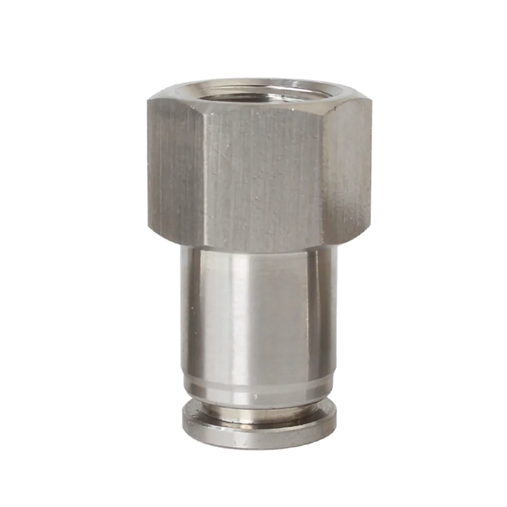 1Pcs 1/8" 1/4" 3/8" 1/2" Female Thread 304 Stainless Steel Pneumatic Fittings Connectors Hose Tube Quick Straight Joiner
1Pcs 1/8" 1/4" 3/8" 1/2" Female Thread 304 Stainless Steel Pneumatic Fittings Connectors Hose Tube Quick Straight Joiner