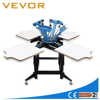 Double Rotatory Screen Printing Machine 4 Color 4 Station Silk Screen Printing Machine for T-Shirt
Double Rotatory Screen Printing Machine 4 Color 4 Station Silk Screen Printing Machine for T-Shirt