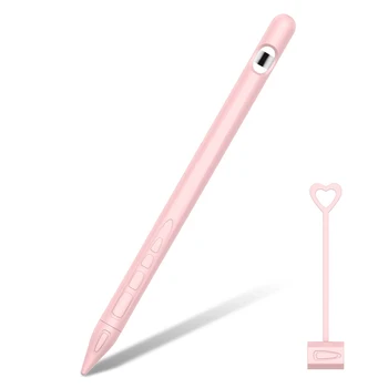 Soft Silicone For Apple Pencil 1nd Generation Case For iPad Pencil Cap Tip Cover Holder Tablet Touch Pen Stylus Pouch Sleeve 
Soft Silicone For Apple Pencil 1nd Generation Case For iPad Pencil Cap Tip Cover Holder Tablet Touch Pen Stylus Pouch Sleeve