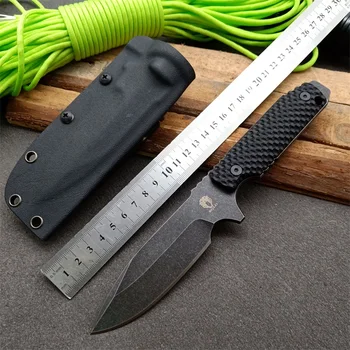 EDC tools fixed knife GB-D2 steel honeycomb handle outdoor camping hunting Tactical survival pocket fruit Knives
EDC tools fixed knife GB-D2 steel honeycomb handle outdoor camping hunting Tactical survival pocket fruit Knives