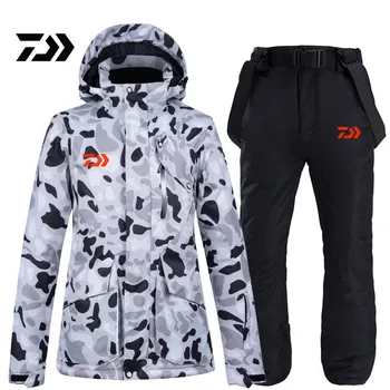New Ski Suit Set Daiwa Fishing Clothing Outdoor Waterproof Fishing Jacket and Fishing Pants Men Thicken Breathable Fishing Sets
New Ski Suit Set Daiwa Fishing Clothing Outdoor Waterproof Fishing Jacket and Fishing Pants Men Thicken Breathable Fishing Sets