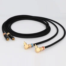 Preffair High Purity Copper 4Cores Interconnect RCA Audio Cable with Degree Right Angle Gold RCA plug Hifi RCA cable Audio wire
Preffair High Purity Copper 4Cores Interconnect RCA Audio Cable with Degree Right Angle Gold RCA plug Hifi RCA cable Audio wire