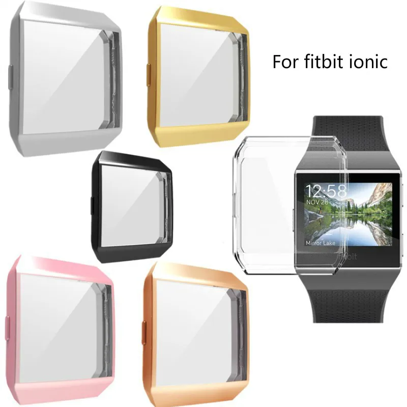 NEW Smart Watch TPU Protective Cover For Fitbit Ionic Silicone Screen Anti-fall Dust Protection Soft Case
NEW Smart Watch TPU Protective Cover For Fitbit Ionic Silicone Screen Anti-fall Dust Protection Soft Case