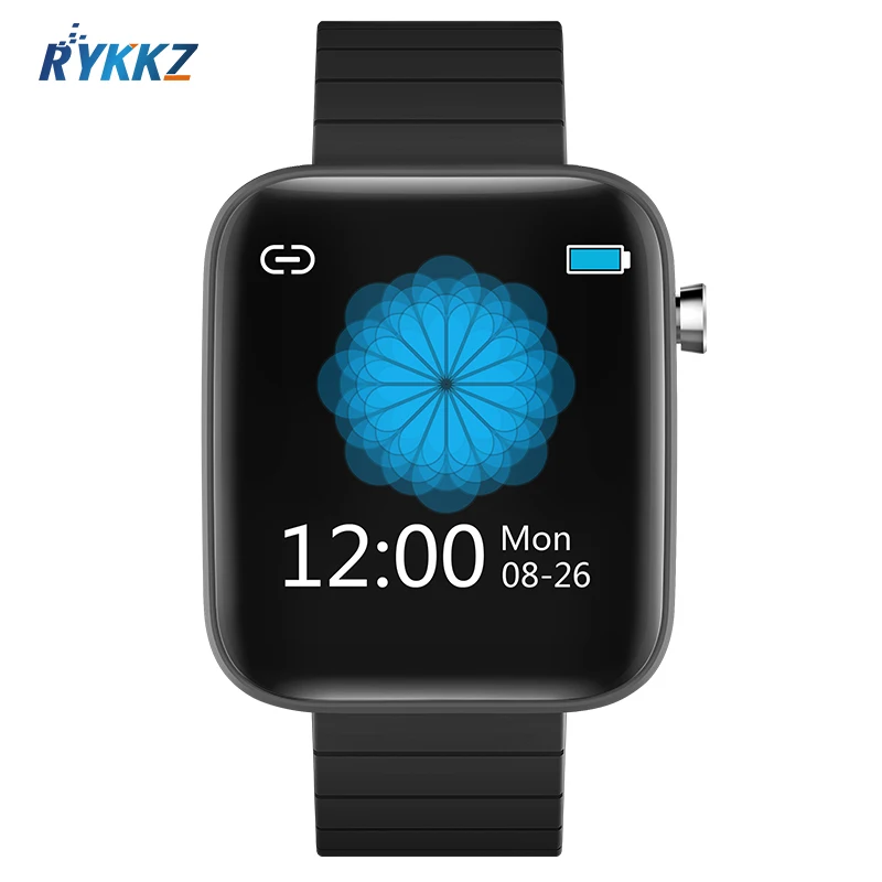 V6 Smart Watch Men 1.54 Inch HD Big Full Touch Screen Ip67 Waterproof Heart Rate Track Bluetooth 5.0 Smartwatch For Android iOS |