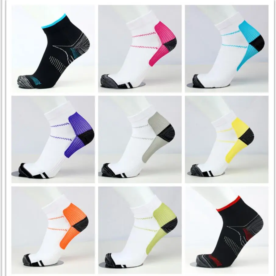 Men Woman Solid Sport Socks Unisex Foot Compression Sock Anti-Fatigue Fitness Cycling Running Ankle Socks 5 Pairs/ lot
Men Woman Solid Sport Socks Unisex Foot Compression Sock Anti-Fatigue Fitness Cycling Running Ankle Socks 5 Pairs/ lot
