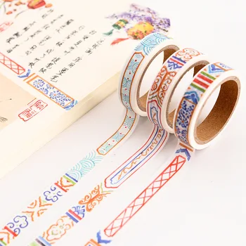 Vintage chinese style Grain series Color Washi Masking Tape Release Paper Stickers Scrapbooking Stationery Decorative Tape 
Vintage chinese style Grain series Color Washi Masking Tape Release Paper Stickers Scrapbooking Stationery Decorative Tape