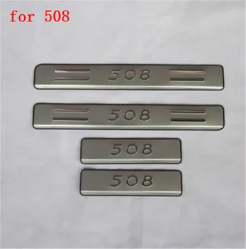 high quality Stainless Steel Scuff Plate/Door Sill Door Sill pedal bienvenidos For Peugeot 508 2011 to 2019 Car styling
high quality Stainless Steel Scuff Plate/Door Sill Door Sill pedal bienvenidos For Peugeot 508 2011 to 2019 Car styling
