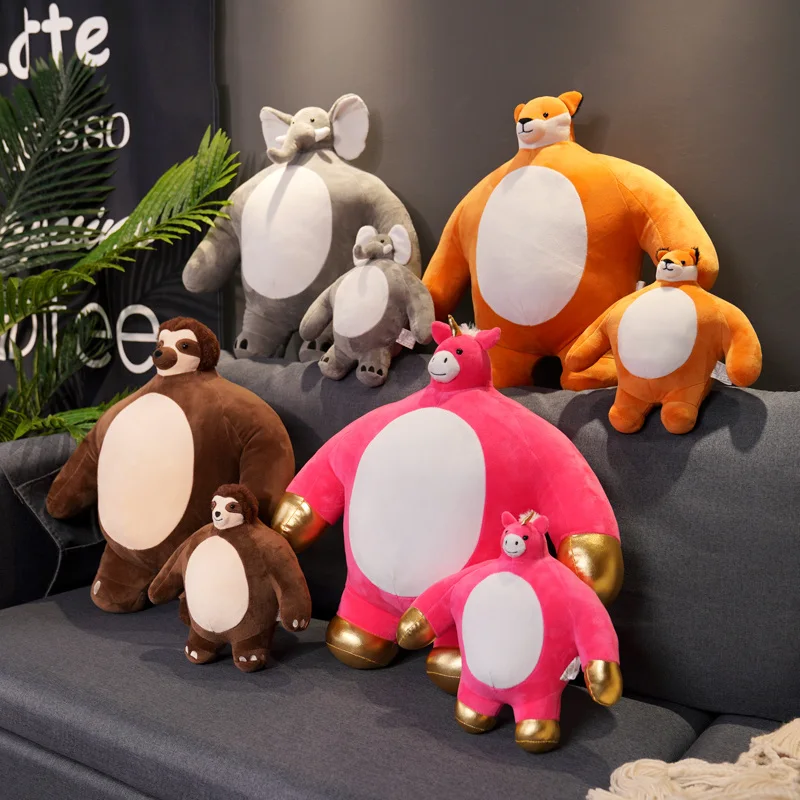 Cute Small Head Animal Plush Toy Stuffed Bear Unicorn Tiger Lion Soft Doll Kids Toys Birthday Christmas Gift for Children
Cute Small Head Animal Plush Toy Stuffed Bear Unicorn Tiger Lion Soft Doll Kids Toys Birthday Christmas Gift for Children