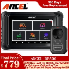 ANCEL DP500 Key Programmer Immobilizer Cluster Calibriation Professional EEPROM Chip Read Car Scanner OBD2 Diagnostic Tools
ANCEL DP500 Key Programmer Immobilizer Cluster Calibriation Professional EEPROM Chip Read Car Scanner OBD2 Diagnostic Tools