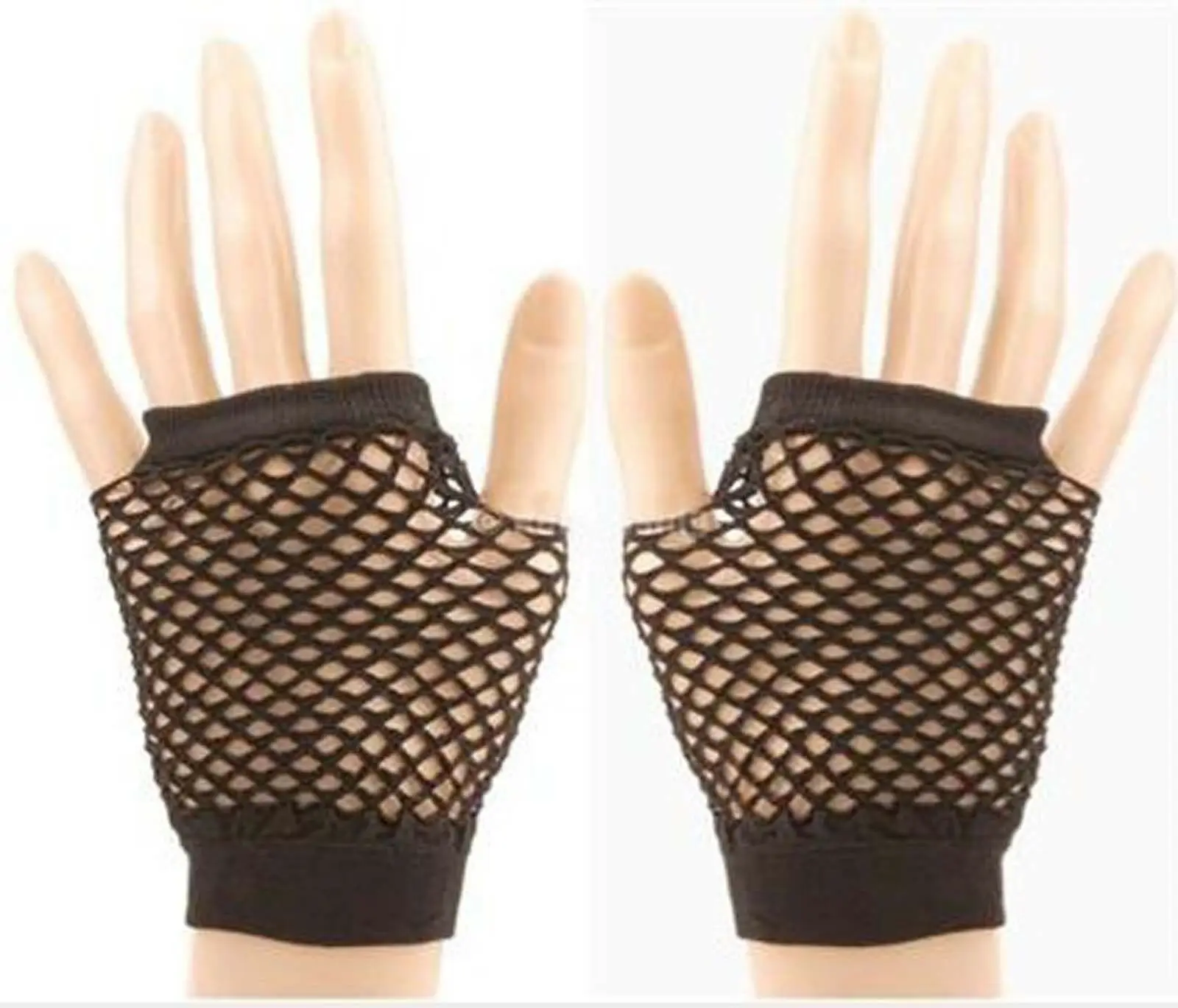 5 пар черные перчатки без пальцев 2 шт./лот | Инструменты