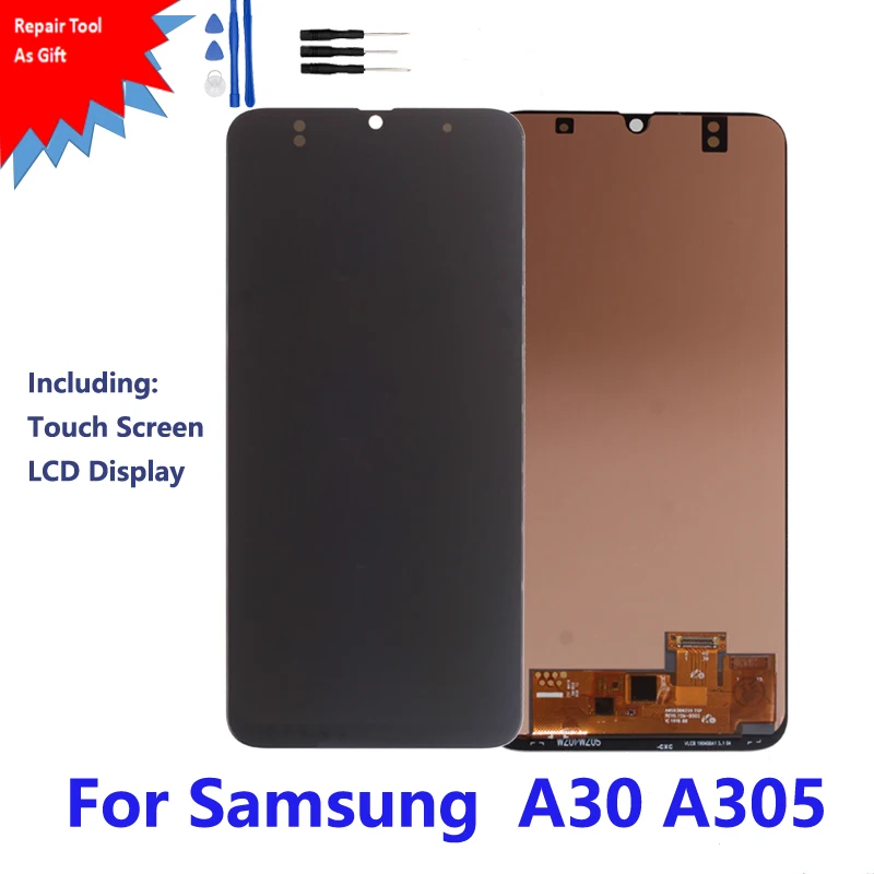 For Samsung Galaxy A30 A305 A305F Incell Display Touch Screen Digitizer Assembly For Samsung A30 LCD Display Repair Part
For Samsung Galaxy A30 A305 A305F Incell Display Touch Screen Digitizer Assembly For Samsung A30 LCD Display Repair Part