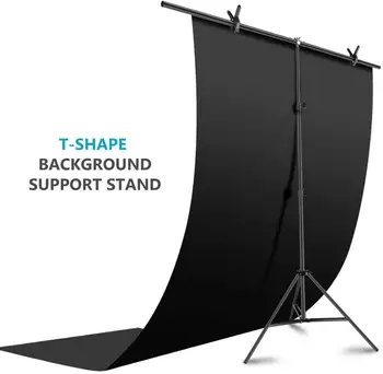 50x68cm T-Shaped Background Stand with Backdrop Photography Photo Studio Frame Support System Kit Photo Studio Kits
50x68cm T-Shaped Background Stand with Backdrop Photography Photo Studio Frame Support System Kit Photo Studio Kits