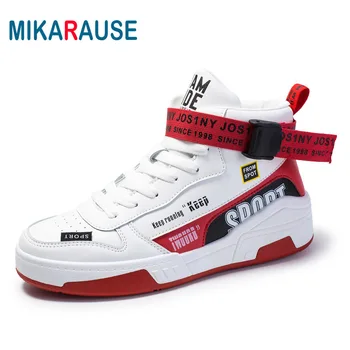 Mikarause High-top Casual Leather Shoes Men Fashion Flat Sports Running Shoes Men Designer Sneakers for Men Zapatos De Hombre 
Mikarause High-top Casual Leather Shoes Men Fashion Flat Sports Running Shoes Men Designer Sneakers for Men Zapatos De Hombre