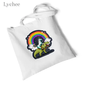 Lychee Harajuku Unicorn Print White Canvas Bag Foldable Large Shoulder Bag Travel Bag Environmental Reusable Original Handbag
Lychee Harajuku Unicorn Print White Canvas Bag Foldable Large Shoulder Bag Travel Bag Environmental Reusable Original Handbag
