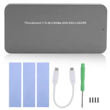 SSD Mobile Hard Disk Box TYPE-C PCIEX4 GEN3 40G HDD Hard Disk Enclosure for Thunderbolt 3 Hot
SSD Mobile Hard Disk Box TYPE-C PCIEX4 GEN3 40G HDD Hard Disk Enclosure for Thunderbolt 3 Hot