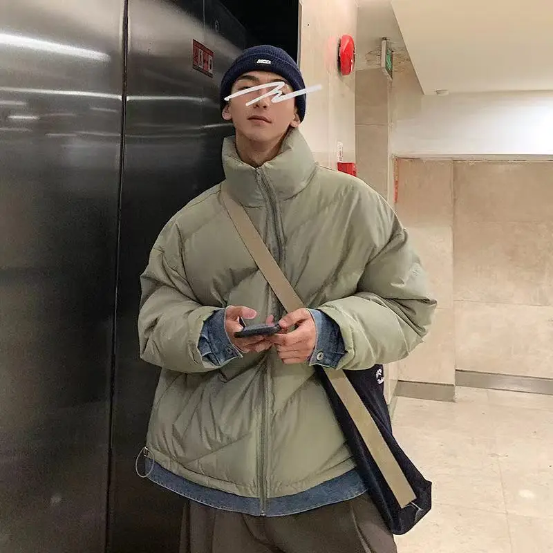 2021 Winter Men's Two Cowboy Spliced Cotton Padded Clothes Tide Thickened Parkas In Warm Jackets Loose Fashion Trench Coats
2021 Winter Men's Two Cowboy Spliced Cotton Padded Clothes Tide Thickened Parkas In Warm Jackets Loose Fashion Trench Coats