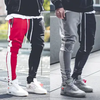 High Waist Hip Pop Slim Fit Long Trousers Men Jogger Track Pants Bottom Skinny Patchwork Sweatpants Pencil Pants 3xl Plus Size
High Waist Hip Pop Slim Fit Long Trousers Men Jogger Track Pants Bottom Skinny Patchwork Sweatpants Pencil Pants 3xl Plus Size