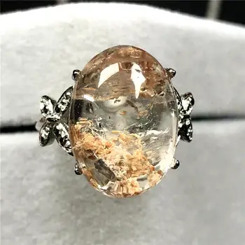 18x13mm Natural Ghost Phantom Quartz Crystal Ring For Woman Lady Man Beads Garden Gemstone Silver Adjustable Ring Jewelry AAAAA
18x13mm Natural Ghost Phantom Quartz Crystal Ring For Woman Lady Man Beads Garden Gemstone Silver Adjustable Ring Jewelry AAAAA
