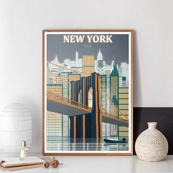 New York CITY ART Canvas poster No Frame 
New York CITY ART Canvas poster No Frame