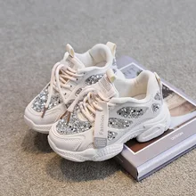 Girls Sneakers 2022 Rhinestone Princess Children Casual Shoes Spring Non-slip Breathable Girls Shoes for Kids Boys Girls Tenis 
Girls Sneakers 2022 Rhinestone Princess Children Casual Shoes Spring Non-slip Breathable Girls Shoes for Kids Boys Girls Tenis