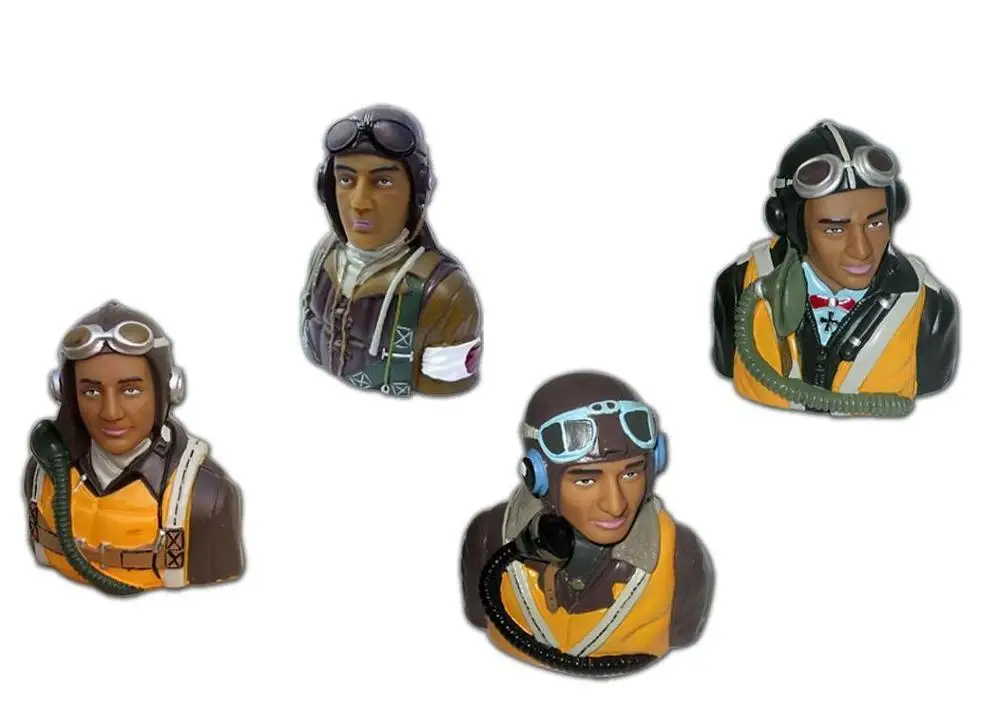 

Japanese British American German World War II pilot soldiers 1/6 1/5 soldiers four one set each one