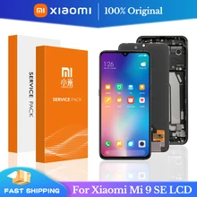 Écran tactile LCD de remplacement, 5.97 pouces, avec empreintes digitales, pour Xiaomi Mi 9 SE Mi 9SE, original=