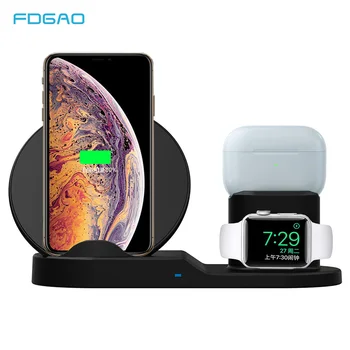FDGAO 3 in 1 Qi Wireless Charger Base Stand Charging Dock Station For iPhone 11 Pro XS Max XR X Apple Watch 5 4 3 2 Airpods Pro
FDGAO 3 in 1 Qi Wireless Charger Base Stand Charging Dock Station For iPhone 11 Pro XS Max XR X Apple Watch 5 4 3 2 Airpods Pro