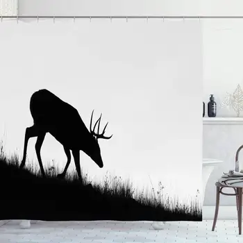 Shower Curtain Set with Hooks 66x72 Inches Head Whitetail Copyspace Buck Deer Sky Big Stag Indiana Black White New Horizontal
Shower Curtain Set with Hooks 66x72 Inches Head Whitetail Copyspace Buck Deer Sky Big Stag Indiana Black White New Horizontal
