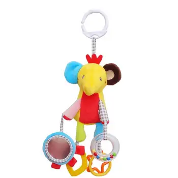 Baby Rattle Toy Elephant Shape Hanging Rattle Toy Soft Plush Teether Baby Hand-Eye Coordination Training Infant Comforting Doll
Baby Rattle Toy Elephant Shape Hanging Rattle Toy Soft Plush Teether Baby Hand-Eye Coordination Training Infant Comforting Doll